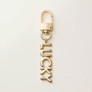 Lucky Bag Charm Keychain - kate spade new york x Target Gold - NEW